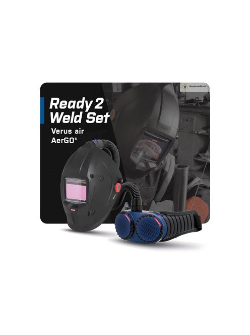CleanAIR Ready2Weld VERUS AIR + AerGO komplett légzésvédő hegesztőkészlet
