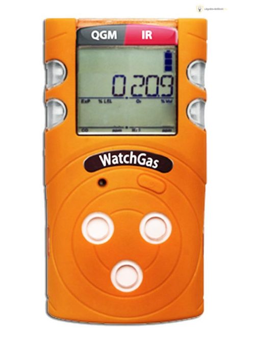 HASZNÁLT WatchGas QGM IR GÁZDETEKTOR, 2 GÁZOS (O2/LEL) INFRÁS ÉGHETŐGÁZ SZENZORRAL!