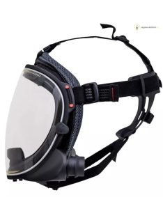   CleanAir UNIMASK légzésvédő arcvédő 5-pontos fejpánttal (neoprén arcperemmel)