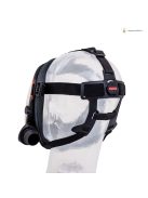 CleanAir UNIMASK légzésvédő arcvédő 5-pontos fejpánttal (neoprén arcperemmel)