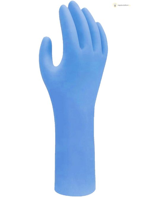 SHOWA 7545 (biológiailag lebomló) eh. vegyszerálló nitrilkesztyű (30cm)