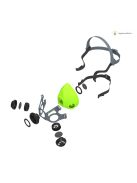 BLS SGE46 félálarc, szabványos zsinórmenetes csatlakozós