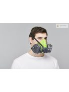 BLS 4000S ikerszűrős félálarc, szilikon alapanyagból