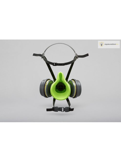 BLS 4000S ikerszűrős félálarc, szilikon alapanyagból