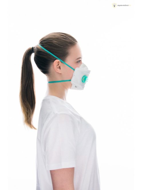 BLS 860 FFP3 R D többször használható részecskeszűrő maszk (kifutó típus)