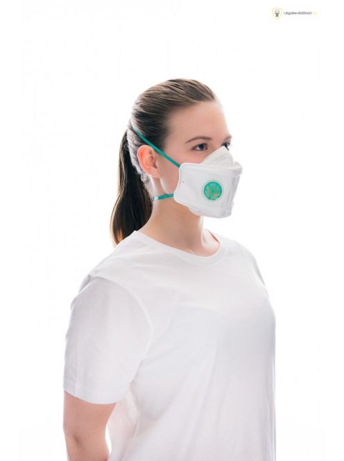 BLS 860 FFP3 R D többször használható részecskeszűrő maszk (kifutó típus)