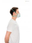 BLS Zer0 31 FFP3 R D többször használható részecskeszűrő félálarc