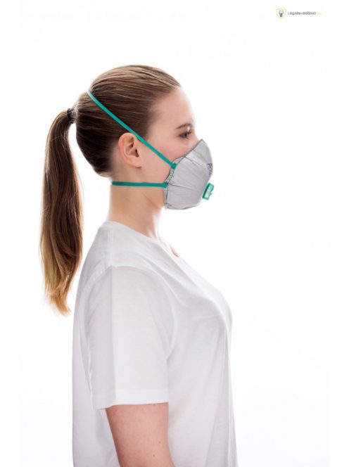 BLS Zer0 31 FFP3 R D többször használható részecskeszűrő félálarc