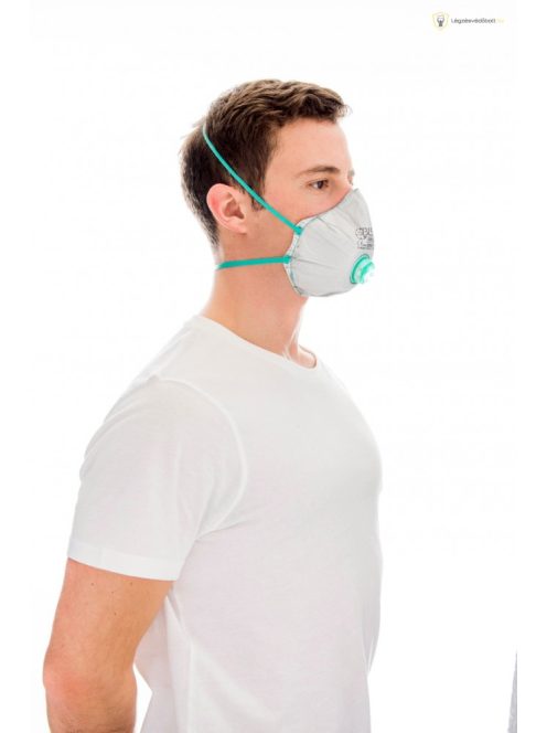 BLS Zer0 31 FFP3 R D többször használható részecskeszűrő félálarc