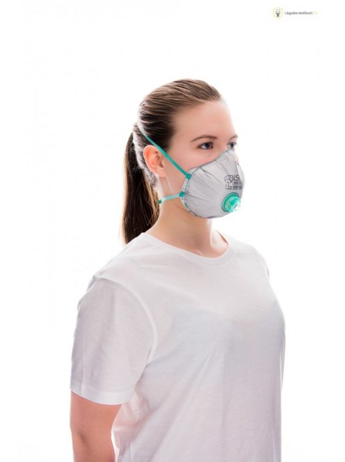 BLS Zer0 31 FFP3 R D többször használható részecskeszűrő félálarc