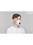 BLS Zer0 32C FFP3 R D aktívszenes többször használható részecskeszűrő félálarc