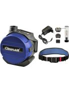 CleanAir BASIC levegőrásegítéses szűrős légzésvédő (PAPR) készlet