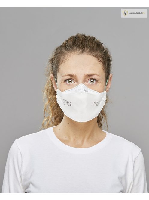 BLS 670 NEXT FFP2 NR D (M/L) részecskeszűrő maszk