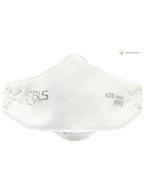 BLS 670 NEXT FFP2 NR D (M/L) részecskeszűrő maszk