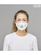 BLS 680 NEXT FFP2 NR D (S) szelepes részecskeszűrő maszk