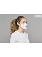 BLS 680 NEXT FFP2 NR D (S) szelepes részecskeszűrő maszk
