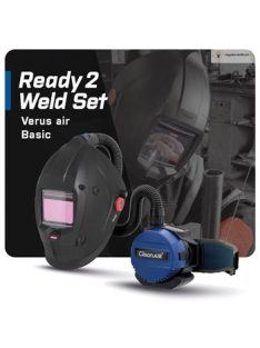   CleanAIR Ready2Weld VERUS AIR + Basic komplett légzésvédő hegesztőkészlet