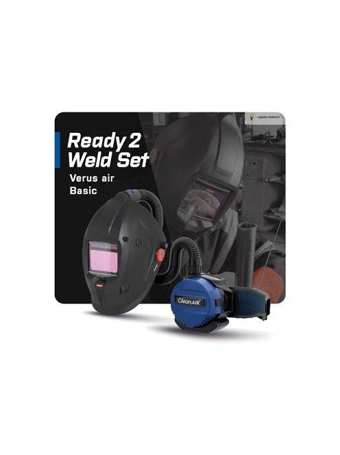 CleanAIR Ready2Weld VERUS AIR + Basic komplett légzésvédő hegesztőkészlet