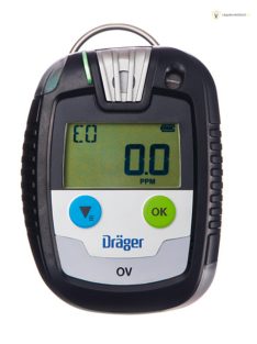   Drager Pac 8000 gázérzékelő OV (szerves gőzök) mérésére