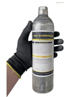 Kalibráló gáz, 34 liter 4 gázos keverék