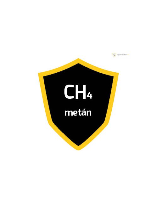Kalibráló gáz, 58 liter CH4 (metán) különböző koncentrációban