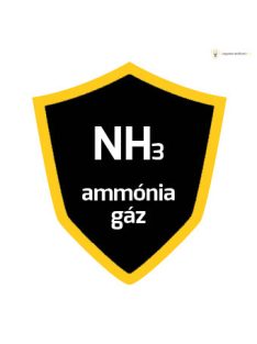 Kalibráló gáz, 58 liter NH3 (ammónia)