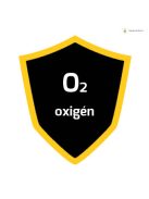 Kalibráló gáz, 58 liter O2 (oxigén) 5% koncentrációban, nitrogénben