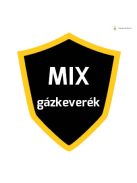 Kalibráló gáz, 58 liter 4-5 gázos keverék (többféle koncentrációban)