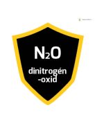 Kalibráló gáz, 34 liter N2O (dinitrogén-oxid)