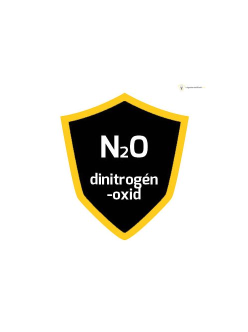 Kalibráló gáz, 34 liter N2O (dinitrogén-oxid)