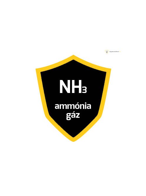 Kalibráló gáz, 34 liter NH3 (ammónia)