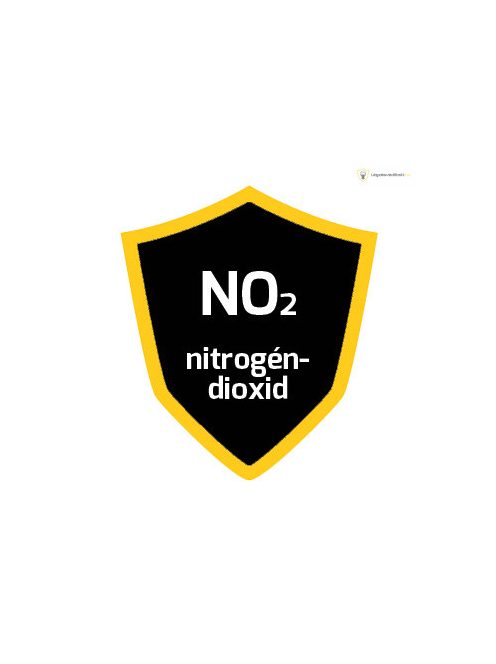 Kalibráló gáz, 58 liter NO2 (nitrogén-dioxid) 400 ppm koncentrációban, levegőben