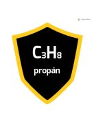 Kalibráló gáz, 58 liter C3H8 (Propán) 0,17% (10%LEL) levegőben
