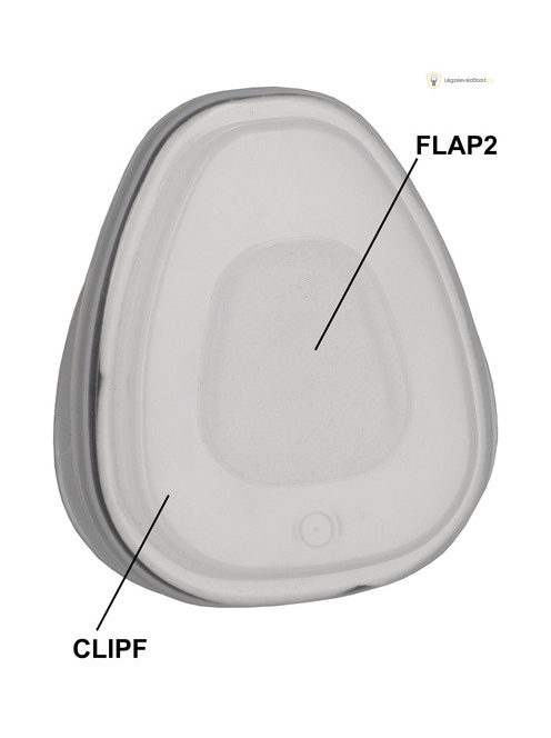SINGER bajonett előszűrő készlet, 2 pár (4db) P2 R D részecskeszűrő + 2db rögzítőkeret