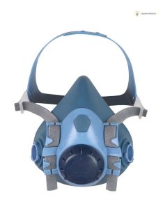   SINGER DMS ikerszűrős szilikon félálarc, L méretben (3M kompatibilis)