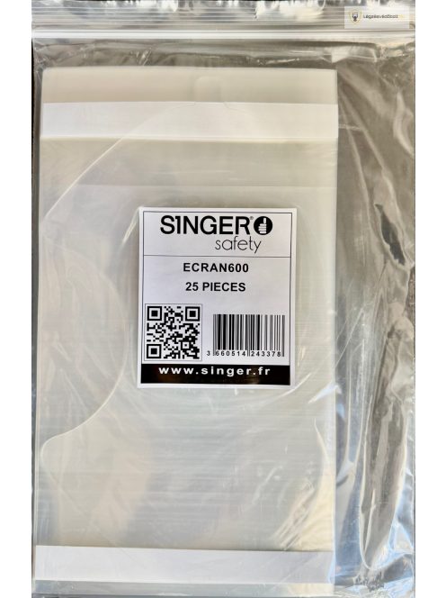 SINGER védőfólia MP600 teljesálarcokhoz