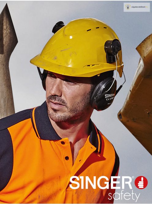 SINGER FORCE védősisak (8 pontos, ABS anyagú, szellőzős, racsnis méretállítás)