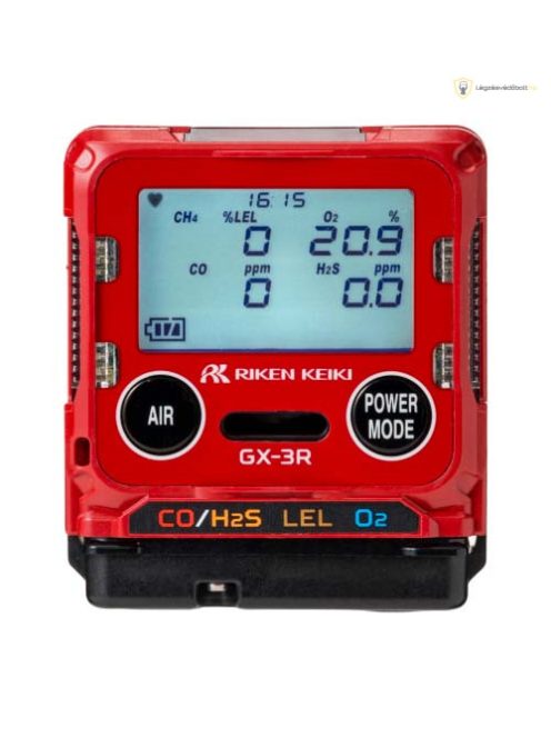 Riken Keiki GX-3R gázérzékelő, 4 gázos (O2/LEL/CO/H2S)
