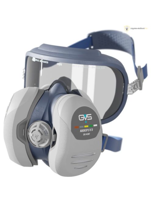 GVS ELIPSE INTEGRA ABEK1P3 R D szemvédővel kombinált félálarc szűrőbetétekkel (M/L)