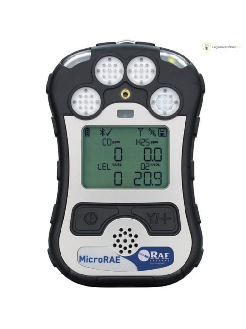 MicroRAE GÁZDETEKTOR 4 GÁZ MÉRÉSÉRE, O2, CO, H2S, LEL