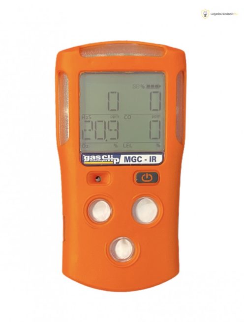 GasClip MGC-IR GÁZDETEKTOR, 4 GÁZOS (O2/LEL/CO/H2S)