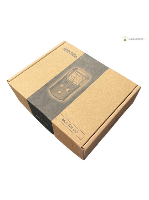 GasClip MGC-IR GÁZDETEKTOR, 4 GÁZOS (O2/LEL/CO/H2S)