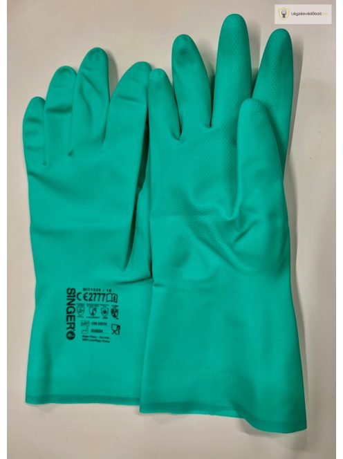 SINGER nitril vegyszerálló kesztyű (10pár/csomag)