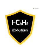 Kalibráló gáz, 58 liter I-C4H8 (izobutilén) 10ppm koncentrációban