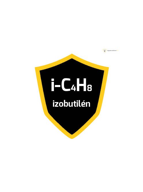 Kalibráló gáz, 58 liter I-C4H8 (izobutilén) 10ppm koncentrációban