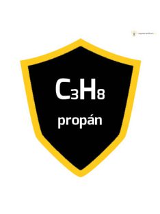Kalibráló gáz, 25 liter C3H8 (Propán) 50%, nitrogénben