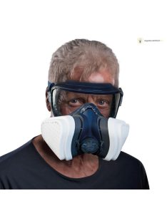   GVS ELIPSE INTEGRA ABEK1P3 szemüveggel kombinált félálarc szűrőbetétekkel (S/M)