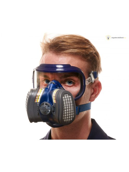 GVS ELIPSE INTEGRA ABE1P3 szemvédővel kombinált félálarc szűrőbetétekkel (S/M)