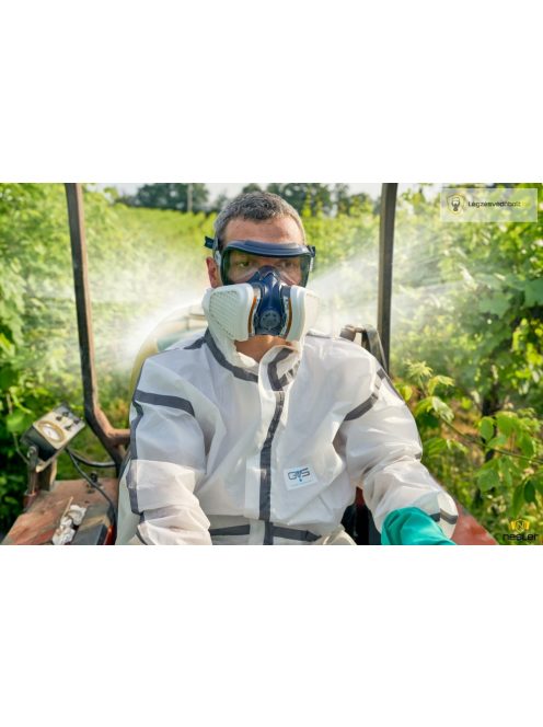 GVS ELIPSE INTEGRA ABE1P3 szemvédővel kombinált félálarc szűrőbetétekkel (S/M)