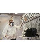 GVS ELIPSE INTEGRA ABE1P3 szemvédővel kombinált félálarc szűrőbetétekkel (S/M)